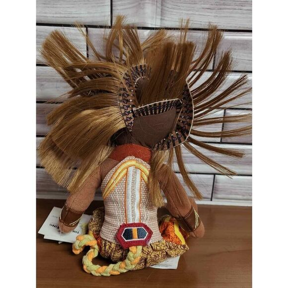 Walt Disney Lion King Simba with Mohawk Native plush doll toy #A63 - Picture 3 of 5